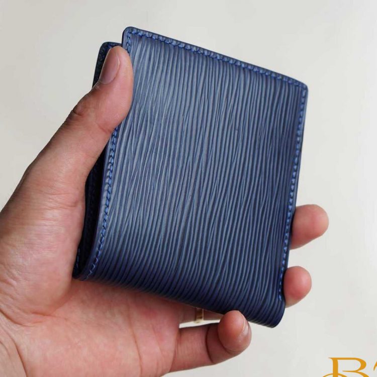 Ví nam dáng ngang da Epi nhập khẩu, ví da bò Handmade cao cấp CWL108