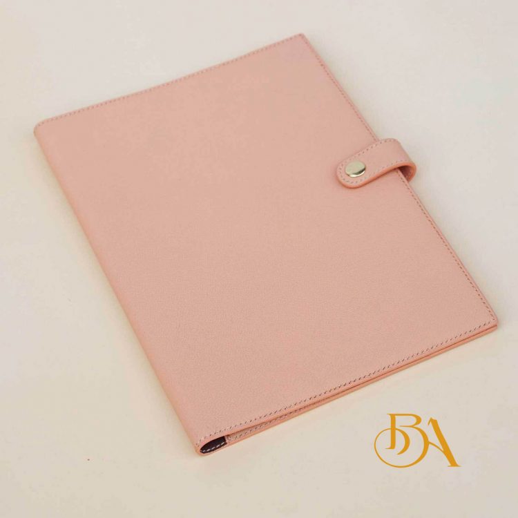 Bìa sổ tay da dê Alran Sully nhập khẩu