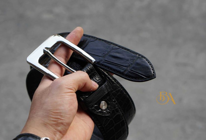 Dây nịt nam đẹp da cá sấu – đẳng cấp sang trọng