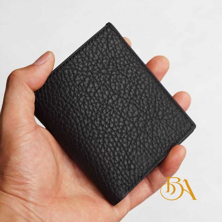 Ví dáng đứng mini, ví da bò Togo nhập khẩu nhỏ gọn CWL106