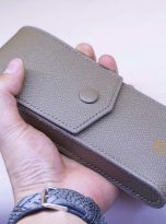 Sandy Taupe Epsom leather Pen case (2)