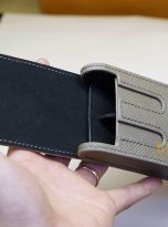 Sandy Taupe Epsom leather Pen case (3)