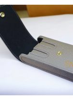 Sandy Taupe Epsom leather Pen case (5)