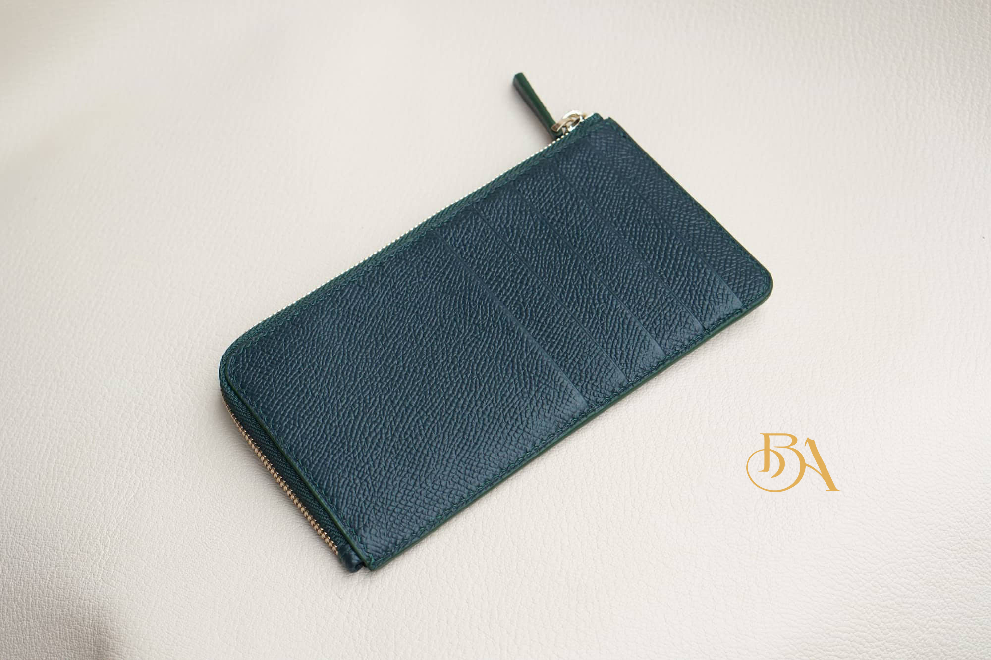 Ví card da bò Epsom handmade