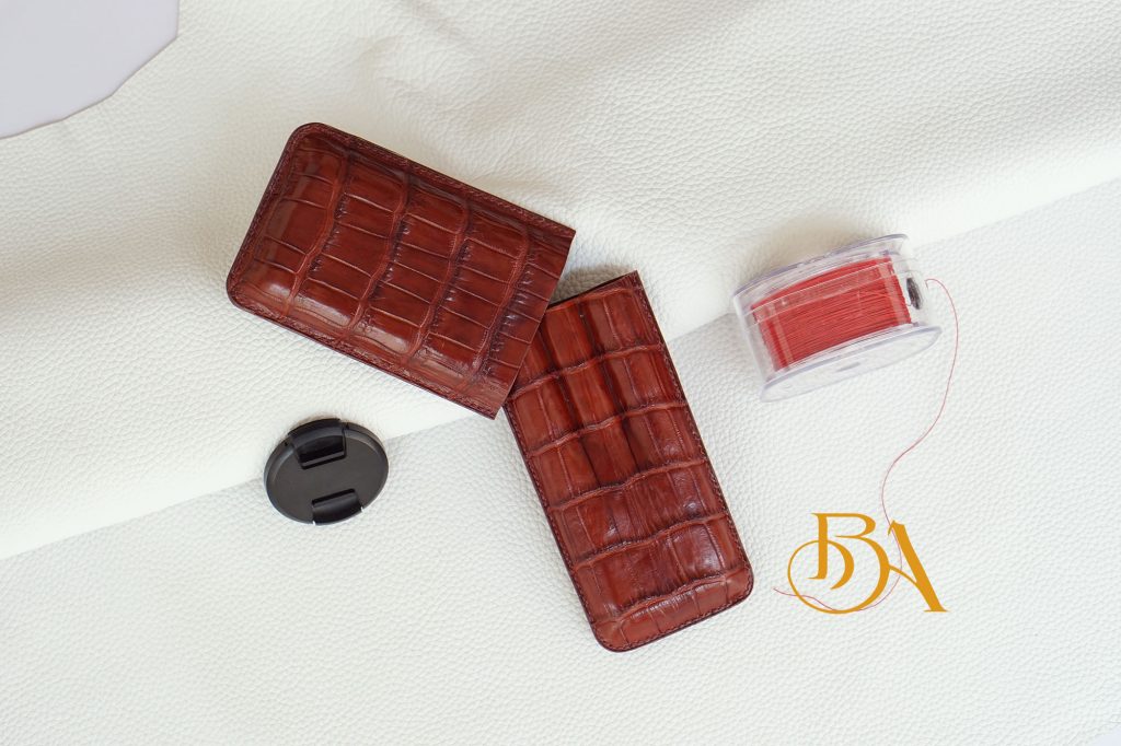 Bao cigar da cá sấu handmade