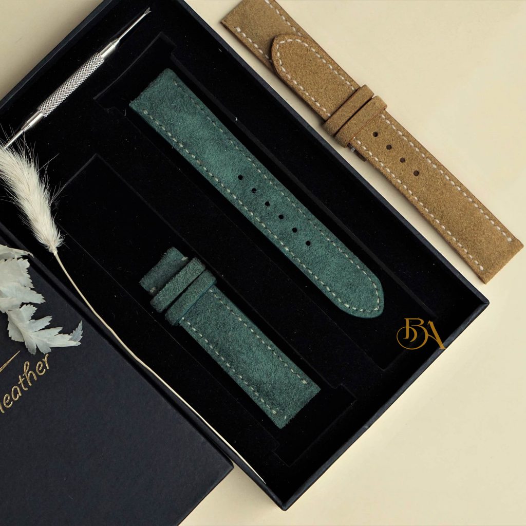 Dây đồng hồ da Suede