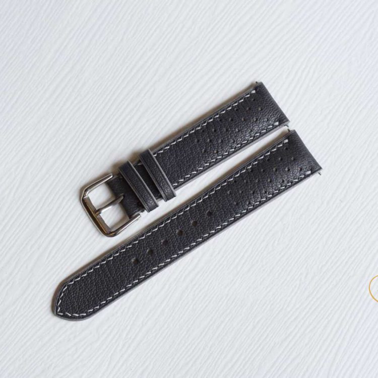 Dây đồng hồ da de handmade