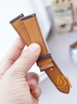 day dong ho da ky da handmade quick release spring bars mau nau dam (1)