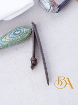 day dong ho da ky da handmade quick release spring bars mau nau dam (5)