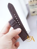 day dong ho da ky da handmade quick release spring bars mau nau dam (7)