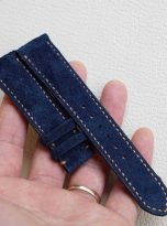 day dong ho da lon Suede xanh navy (4)
