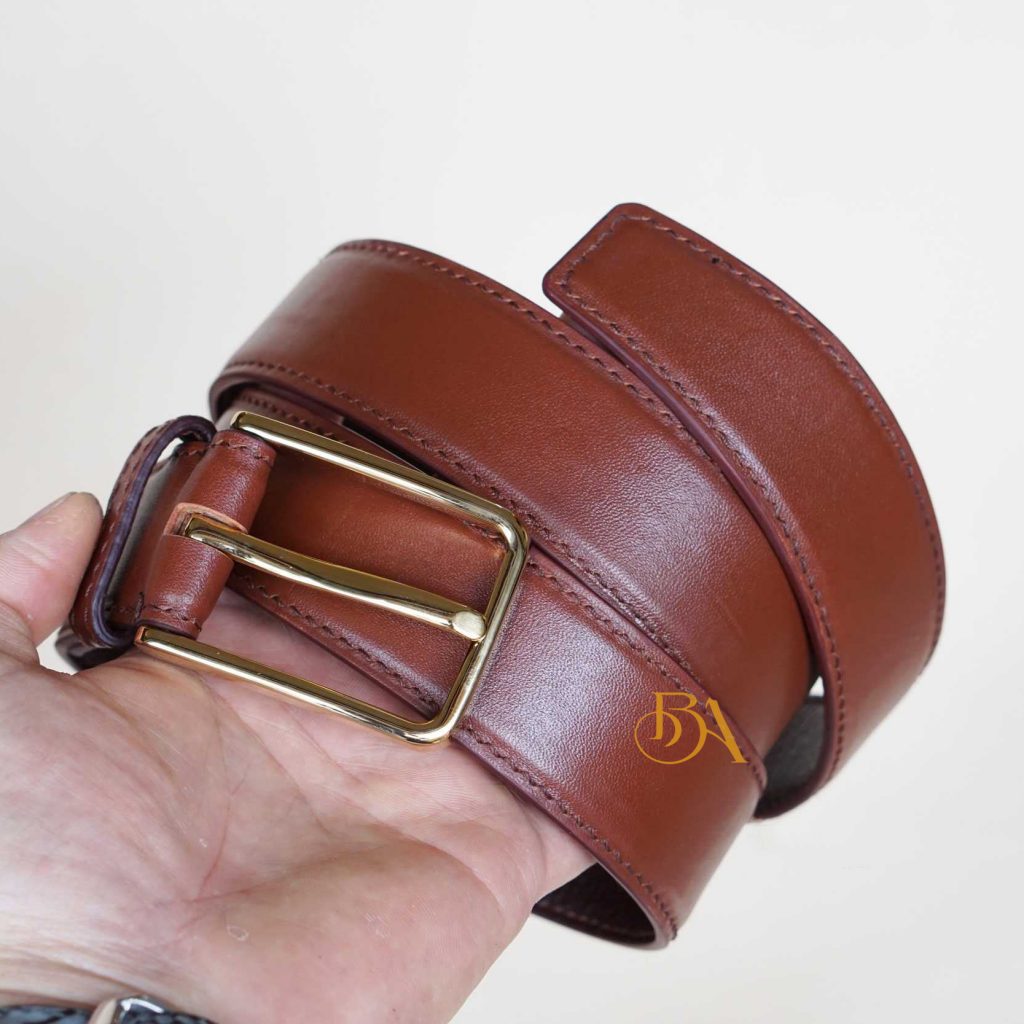 Thắt lưng nam da Nappa handmade