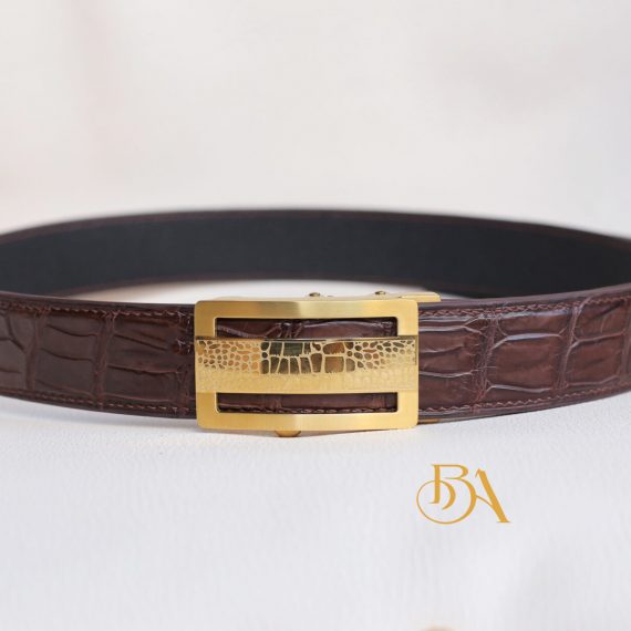 Bí Quyết Phân Biệt Dây Nịt Da Cá Sấu Thật và Giả