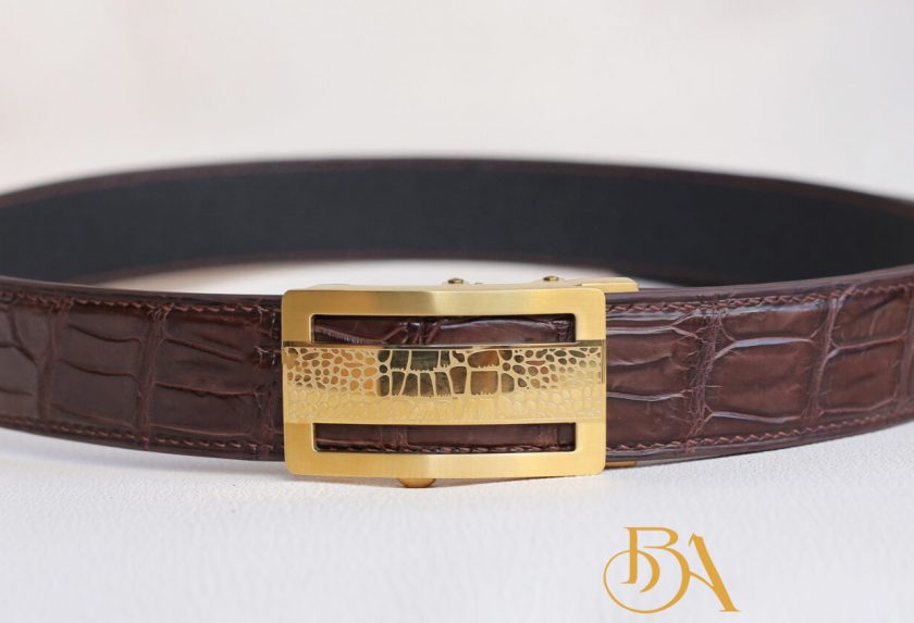 Kinh nghiệm mua và dùng dây lưng nam cá sấu 