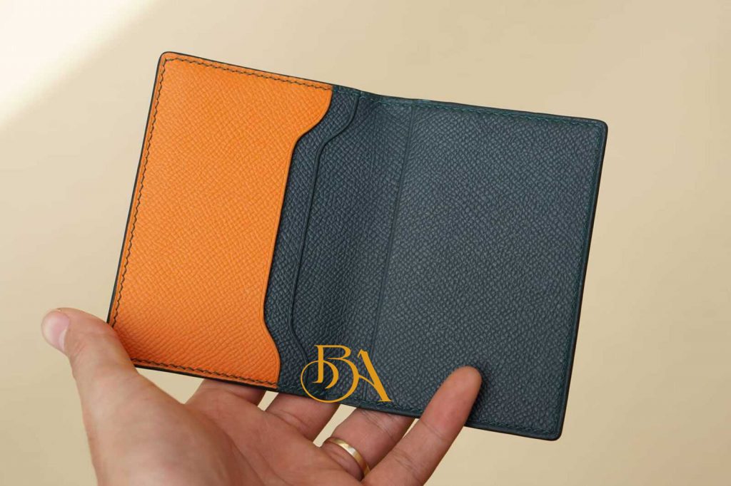 Ví card da bê Epsom cao cấp