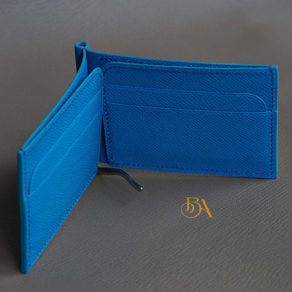 Ví kẹp tiền da bò Epsom cao cấp
