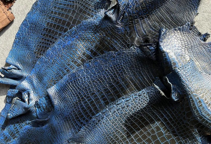 Da cá sấu trong ngành đồ da handmade