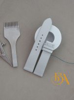 day dong ho da de Chevre Sully cao cap Handmade mau xam xanh (4)