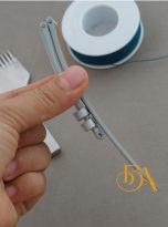 day dong ho da de Chevre Sully cao cap Handmade mau xam xanh (6)