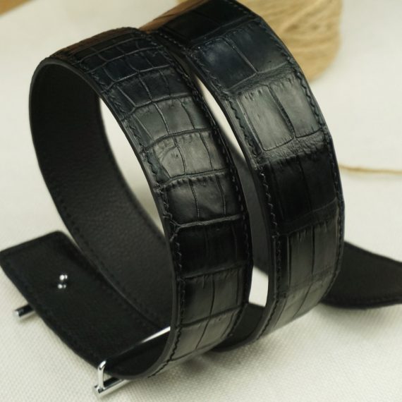 Thắt Lưng Đen Da Thật – Phụ Kiện Phong Thủy Mang Lại Tài Lộc