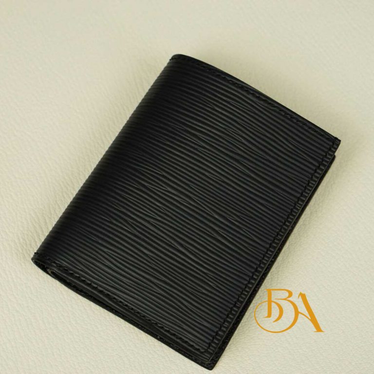 Ví nam da bò Epi Handmade, ví da bò nhập khẩu màu đen CWL142