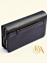 Clutch cam tay da Epsom mau den (2)