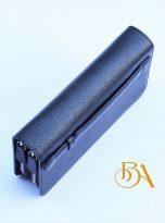 Clutch cam tay da Epsom mau xanh navy (4)