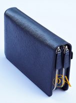 Clutch cam tay da Epsom mau xanh navy (6)