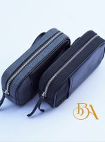 Clutch da bo Nappa mau den phoi vai Canvas (1)