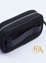 Clutch da bo Nappa mau den phoi vai Canvas (14)