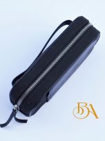 Clutch da bo Nappa mau den phoi vai Canvas (8)