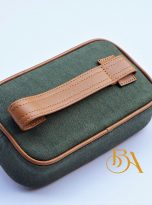 Clutch da bo Nappa mau nau phoi vai Canvas (11)