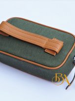 Clutch da bo Nappa mau nau phoi vai Canvas (12)