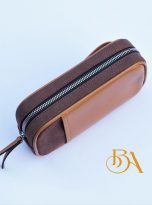 Clutch da bo Nappa mau nau phoi vai Canvas (5)