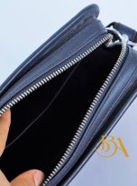 Tui deo cheo da bo caro xanh navy phoi den (11)