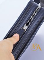 Tui deo cheo da bo caro xanh navy phoi den (12)