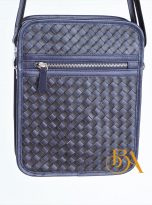 Tui deo cheo da bo caro xanh navy phoi den (7)