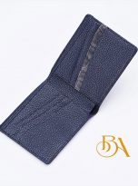 Vi da bo Milled phoi da ca sau dang ngang mau xanh navy (4)