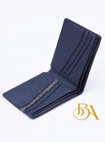 Vi da bo Milled phoi da ca sau dang ngang mau xanh navy (6)