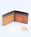 Ví Da Bò Nhập Khẩu Màu Ghi. Ví Da Bò Nam Dáng Ngang M007
