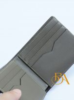 Vi nam dang ngang da bò Nappa màu xanh oliu (2)