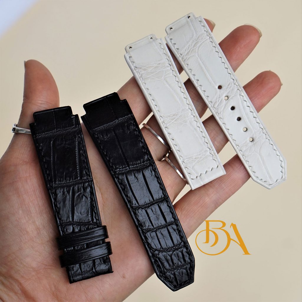 Dây da cá sấu cho đồng hồ Hublot