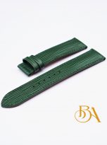Dark-green-epi-leather-watch-strap-(6)