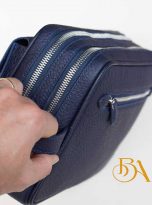 clutch cam tay da be Togo xanh navy (10)