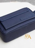 clutch cam tay da be Togo xanh navy (5)