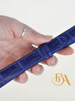 navy blue alligator watch band (9)
