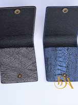 nubuck ostrich credit card sleeve (2)