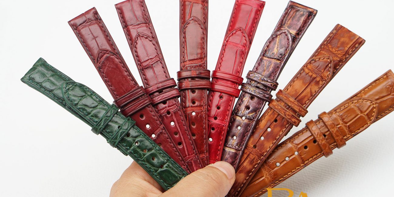 Dây đồng hồ da cá sấu – các loại dây đồng hồ