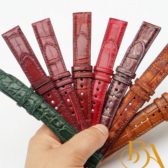 Dây đồng hồ da cá sấu – các loại dây đồng hồ