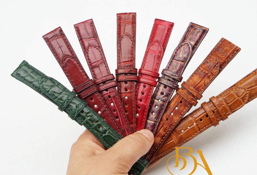 Dây đồng hồ da cá sấu – các loại dây đồng hồ